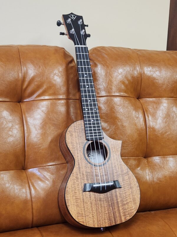 Twisted Wood Switchback Concert w/pickup Ukulele