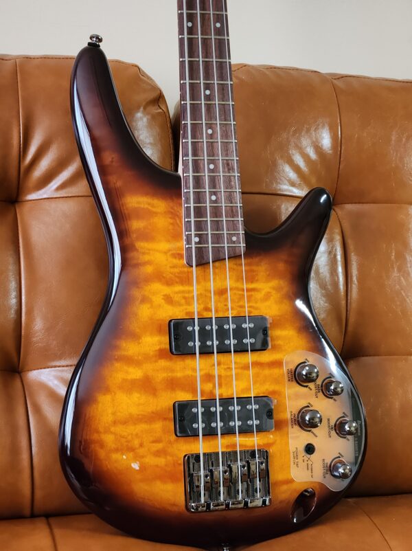Ibanez SR400EQM Dragon Eye Burst Bass