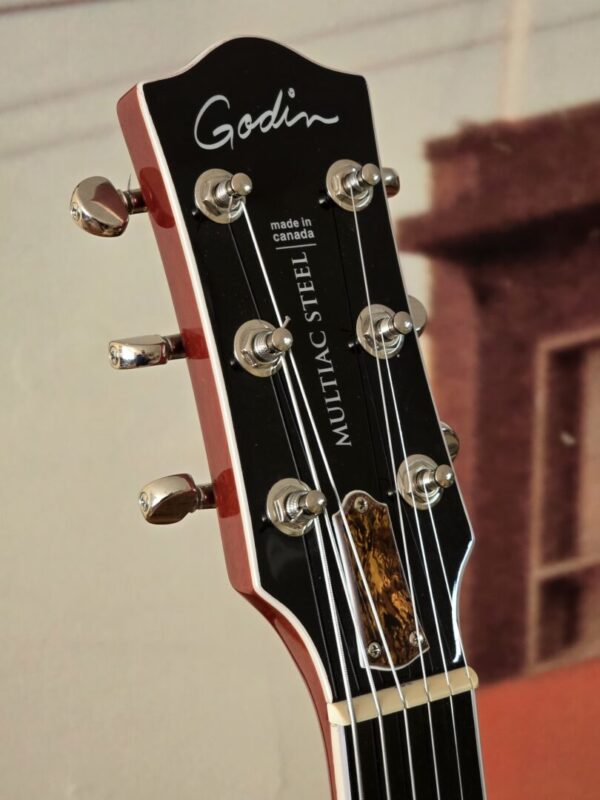 Godin Multiac Steel w/Tric Case Consignment - Image 3