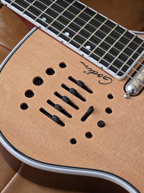 Godin Multiac Steel w/Tric Case Consignment - Image 8