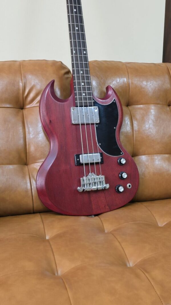 Gibson SG Faded Worn Cherry Bass