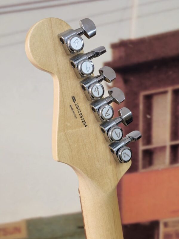 American Deluxe Ash Stratocaster Used Guitar w/case - Image 4