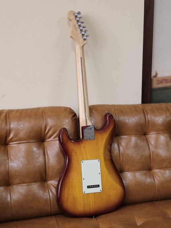 American Deluxe Ash Stratocaster Used Guitar w/case - Image 2