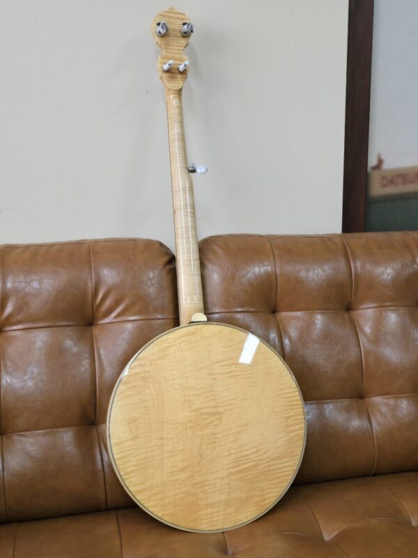 Deering Calico 5 String Banjo w/case Consignment - Image 2
