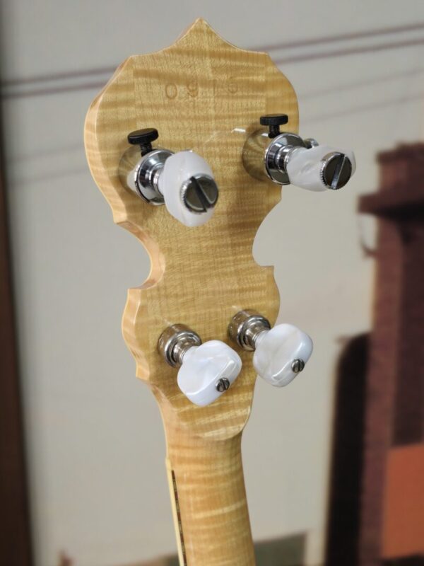 Deering Calico 5 String Banjo w/case Consignment - Image 4