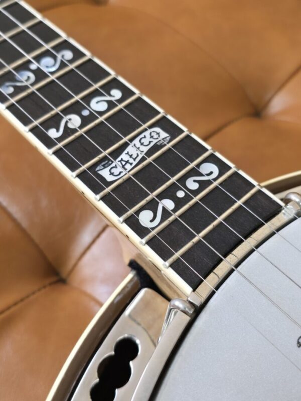 Deering Calico 5 String Banjo w/case Consignment - Image 8