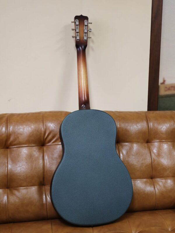 National Tricone Polychrome Resonator Guitar w/case Consignment - Image 2