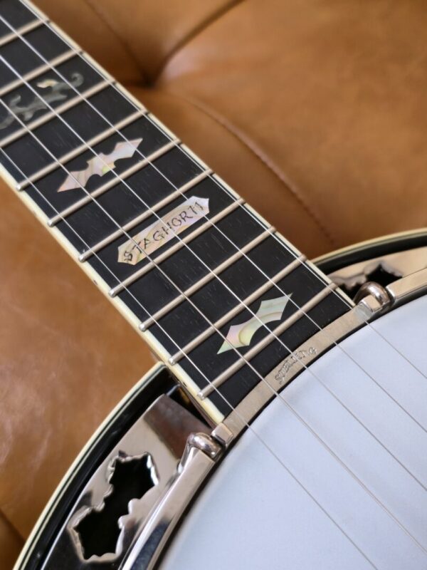 Stelling Staghorn 2006 5 String Banjo w/case Consignment - Image 8