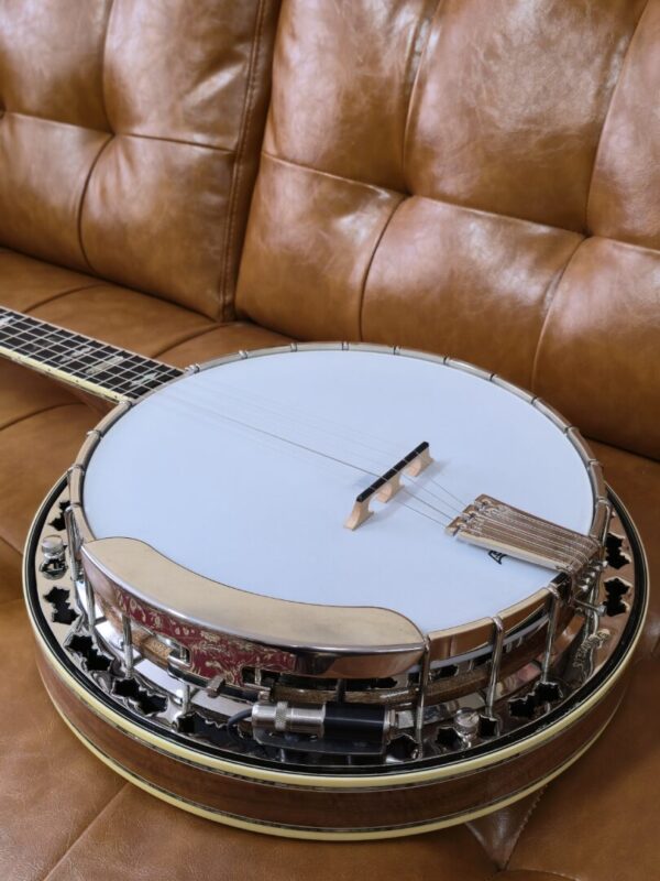 Stelling Staghorn 2006 5 String Banjo w/case Consignment - Image 7