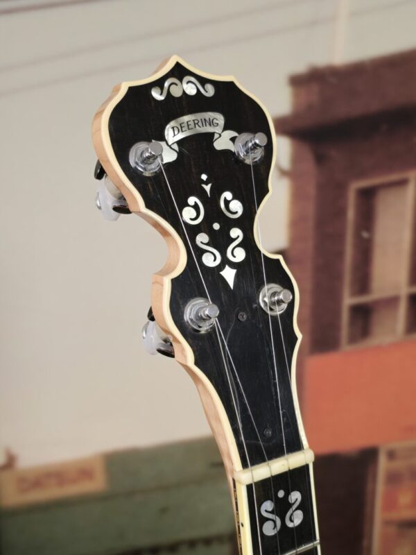 Calico 5 String Banjo w/styro case Consignment - Image 3