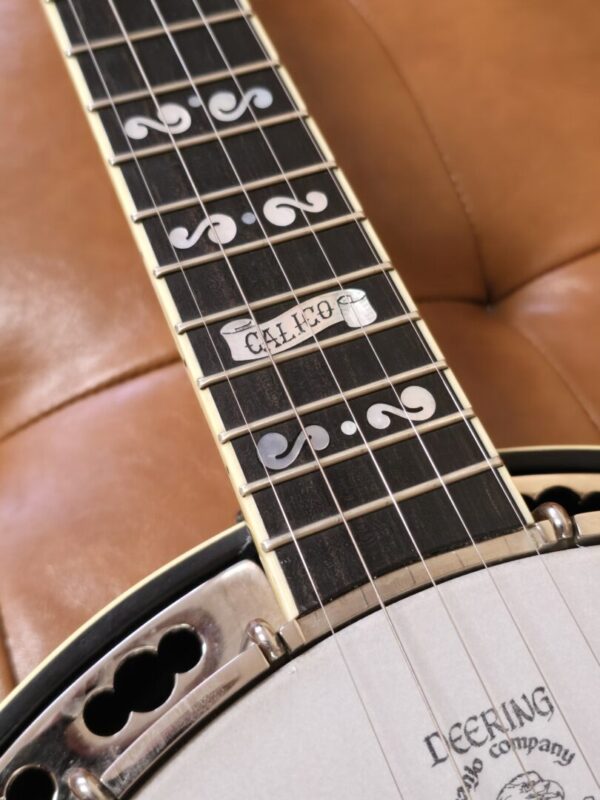 Calico 5 String Banjo w/styro case Consignment - Image 8